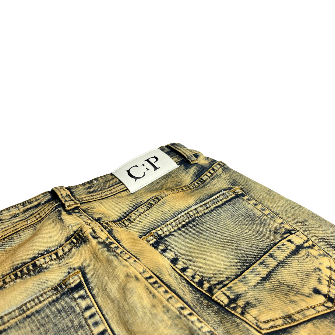 distressed jeans